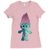 anatomy of a troll Ladies Fitted T-Shirt