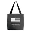 i don't kneel Tote Bags