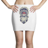 Kizil derili kiz Mini Skirts