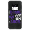 my dad was so brave god made him an angel Samsung Galaxy S8 Case