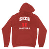size matters Unisex Hoodie