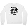 happy father's day 2 Crewneck Sweatshirt