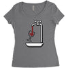 wine Women's Triblend Scoop T-shirt