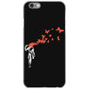 banksy headshot butterfly iPhone 6/6s Case