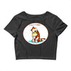 calvin hobbes Crop Top