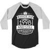 Made In 1998 And Still Awesome 3/4 Sleeve Shirt