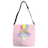 Pusheen the Cat Flying Adjustable Strap Totes