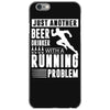 beer drinker with a running problem iPhone 6/6s Case
