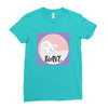 Wave Ladies Fitted T-Shirt