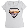Nature Diamond Women's Triblend Scoop T-shirt