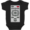 rude remote control, ideal funny birthday gift or present Baby Bodysuit