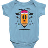 fly pencil vector Baby Onesie