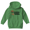no violence against women's Youth Hoodie