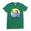 dead bat dad Ladies Fitted T-Shirt