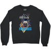 who loves frenchies Crewneck Sweatshirt