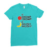 a'chomp chomp! Ladies Fitted T-Shirt