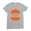 halloween forget candy give me tacos pumpkin Ladies Fitted T-Shirt