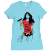 wonder woman Ladies Fitted T-Shirt