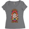 mochonesa Women's Triblend Scoop T-shirt