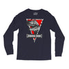 jurassic park raptor natural Long Sleeve Shirts