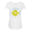 gold fish Maternity Scoop Neck T-shirt