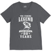 The Fishing Legend Reeling Them In For 80 Years V-Neck Tee