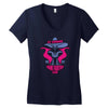 crime fighters club Women's V-Neck T-Shirt