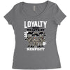 loyalty Women's Triblend Scoop T-shirt