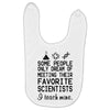 i teach mine science teacher Baby Bibs