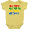heathers girls and veronica Baby Bodysuit