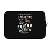 true friend (boxer) Laptop sleeve