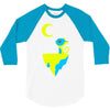 moon cat 3/4 Sleeve Shirt