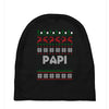 ugly christmas papi Baby Beanies