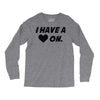 i have a heart on Long Sleeve Shirts