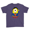 minion parody superman Youth Tee