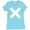 cross logo Ladies Fitted T-Shirt