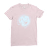 dramatic chipmunk Ladies Fitted T-Shirt