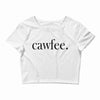 cawfee Crop Top