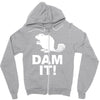 dam it! Zipper Hoodie