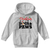 christmas dogs and paws Youth Hoodie