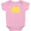 zelda link hylian shield triforce splat Baby Onesie