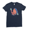 turtle turtleneck Ladies Fitted T-Shirt