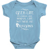 geek life Baby Bodysuit