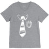 geek pocket protector tie V-Neck Tee