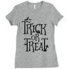 trick or treat halloween Ladies Fitted T-Shirt