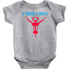 i need a hug Baby Bodysuit