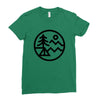 camp bold (for light) Ladies Fitted T-Shirt