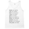 Dream Like Martin Tank Top