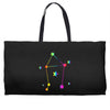 libra rainbow sign Weekender Totes