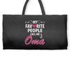 My Favorite People Call Me Oma Weekender Totes